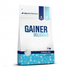 Гейнер AllNutrition Gainer Delicious, 1 кг Полуниця Гейнер AllNutrition Gainer Delicious, 1 кг Полуниця