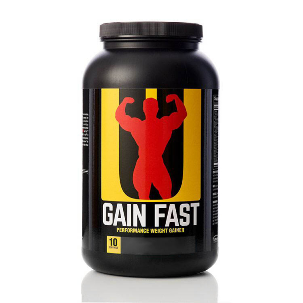 Гейнер Universal Nutrition Gain Fast 3100, 2.3 кг Банан