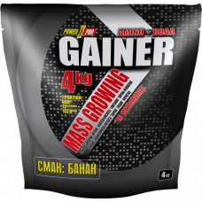 Гейнер Power Pro Gainer, 4 кг Банан Гейнер Power Pro Gainer, 4 кг Банан