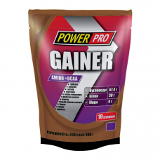 Гейнер Power Pro Gainer, 1 кг Шоколад Гейнер Power Pro Gainer, 1 кг Шоколад