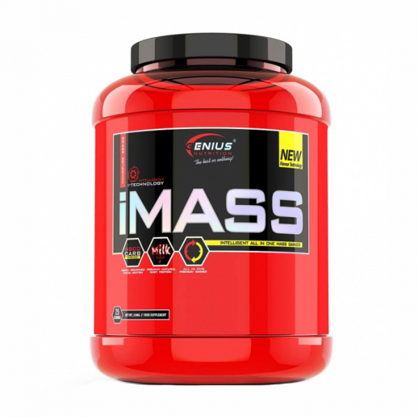 Гейнер Genius Nutrition i Mass, 2.5 кг Вишня