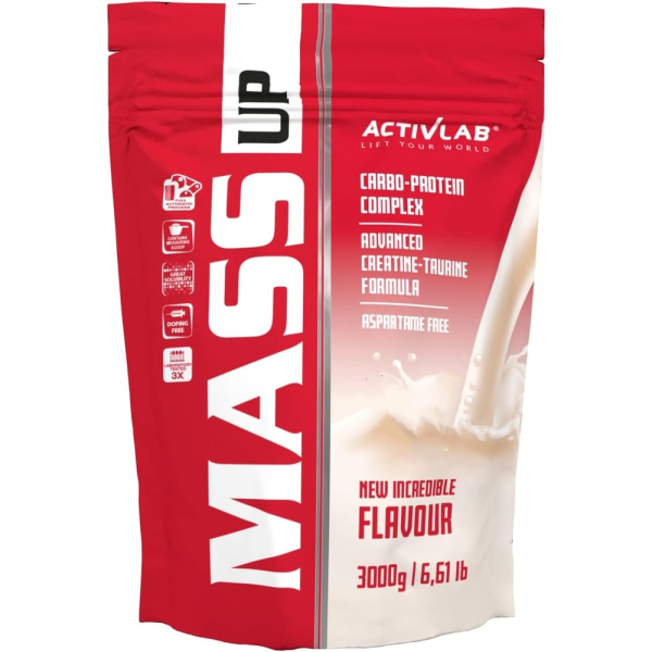 Гейнер ActivLab Mass Up, 3 кг Ваніль