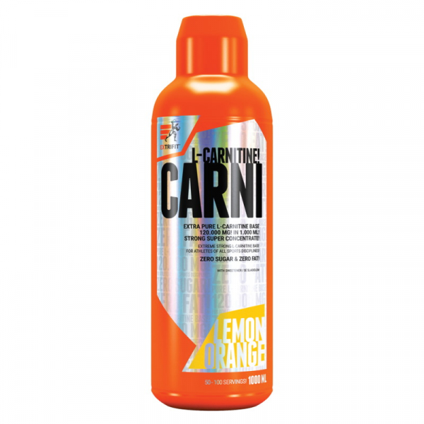Жироспалювач Extrifit Carni 120 000 Liquid, 1 літр Апельсин-лимон