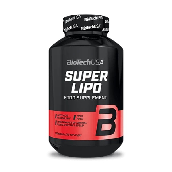 Жироспалювач Biotech Super Lipo, 120 таблеток