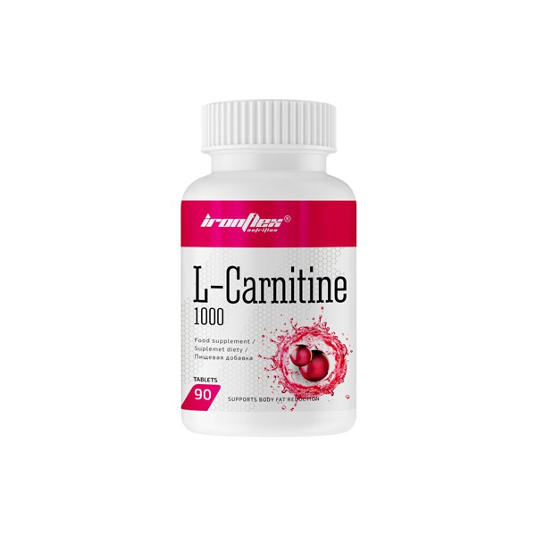 Жироспалювач IronFlex L-Carnitine 1000, 60 таблеток