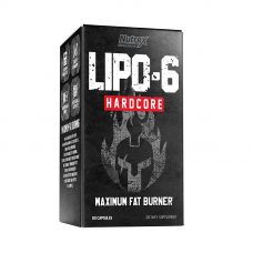 Жироспалювач Nutrex Research Lipo-6 Hardcore, 60 капсул