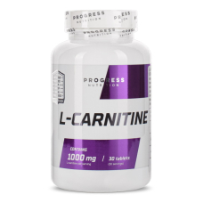 Жироспалювач Progress Nutrition L-Carnitine, 60 таблеток Жироспалювач Progress Nutrition L-Carnitine, 60 таблеток