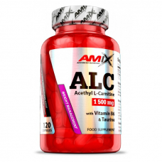 Жироспалювач Amix Nutrition ALC with Taurine & Vitamin B6, 120 капсул Жироспалювач Amix Nutrition ALC with Taurine & Vitamin B6, 120 капсул