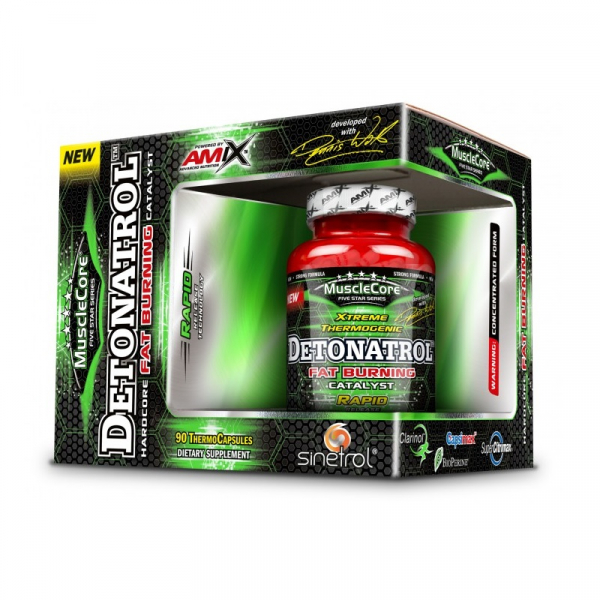 Жироспалювач Amix Nutrition MuscleCore Detonatrol Fat Burner, 90 капсул