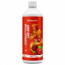 Жироспалювач Sporter L-Carnitine 120000, 1 л Вишня Жироспалювач Sporter L-Carnitine 120000, 1 л Вишня