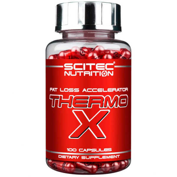 Жироспалювач Scitec Thermo-X, 100 капсул
