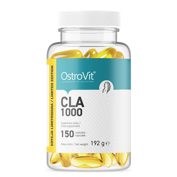 Жироспалювач OstroVit CLA 1000, 150 капсул - Limited Edition