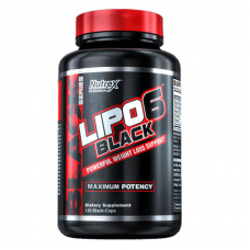Жироспалювач Nutrex Research Lipo-6 Black Maximum Potency, 120 капсул