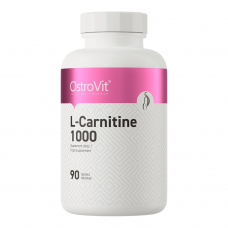 Жироспалювач OstroVit L-Carnitine 1000, 90 таблеток Жироспалювач OstroVit L-Carnitine 1000, 90 таблеток