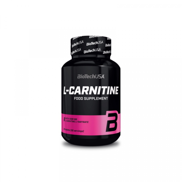 Жироспалювач BioTech L-Carnitine 1000 mg, 30 таблеток