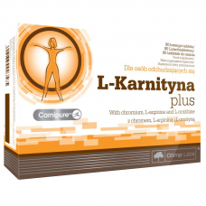 Жироспалювач Olimp L-Carnitine Plus, 80 таблеток Жироспалювач Olimp L-Carnitine Plus, 80 таблеток