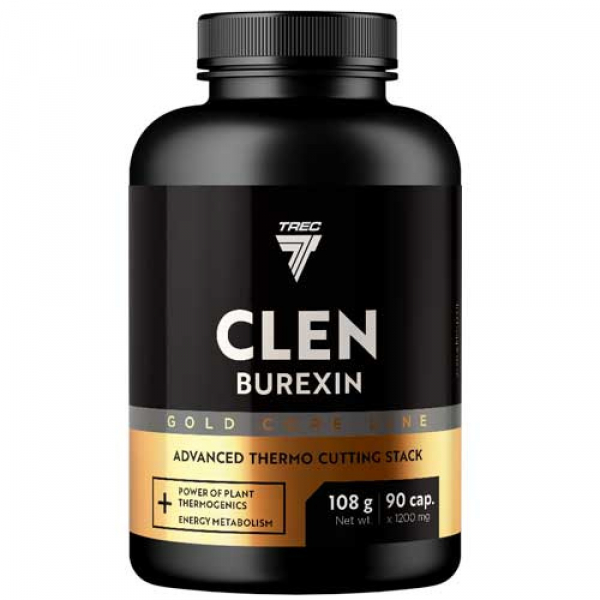 Жироспалювач Trec Nutrition Gold Core Line Clenburexin, 90 капсул