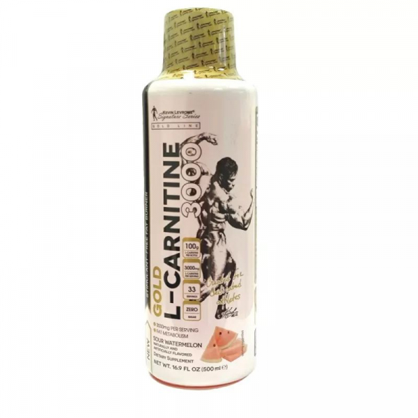 Жироспалювач Kevin Levrone Gold L-Carnitine 3000 mg, 500 мл Кавун