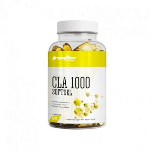 Жироспалювач IronFlex CLA 1 000, 90 капсул