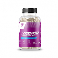 Жироспалювач Trec Nutrition L-Carnitine + Green Tea, 90 капсул Жироспалювач Trec Nutrition L-Carnitine + Green Tea, 90 капсул