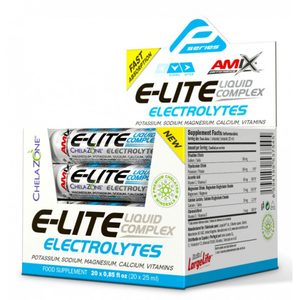 Ізотонік Amix Nutrition Performance E-Lite Electrolytes, 20*25 мл Апельсин