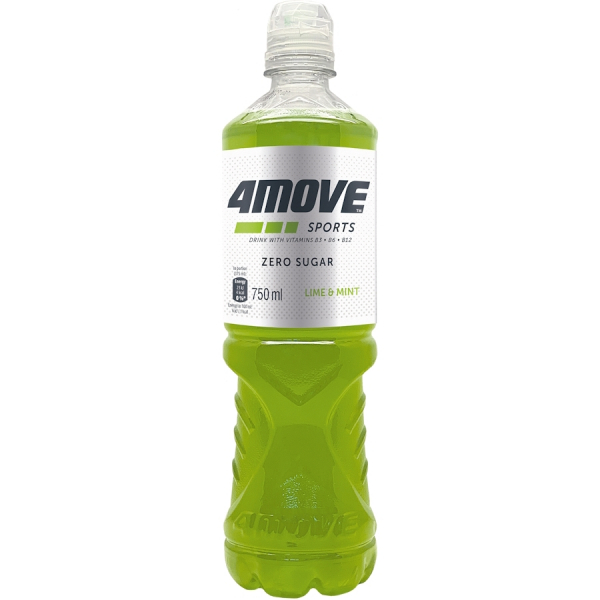Ізотонік 4MOVE Isotonic Drink Zero, 750 мл Лайм-м'ята