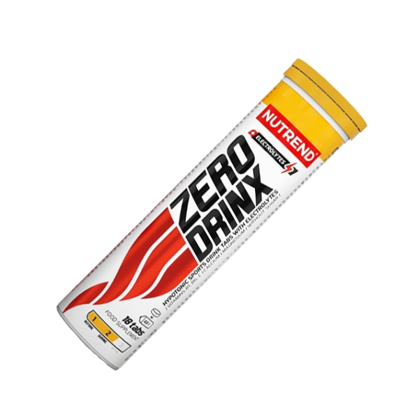 Ізотонік Nutrend Zero Drinx, 18 шипучих таблеток Чорна смородина