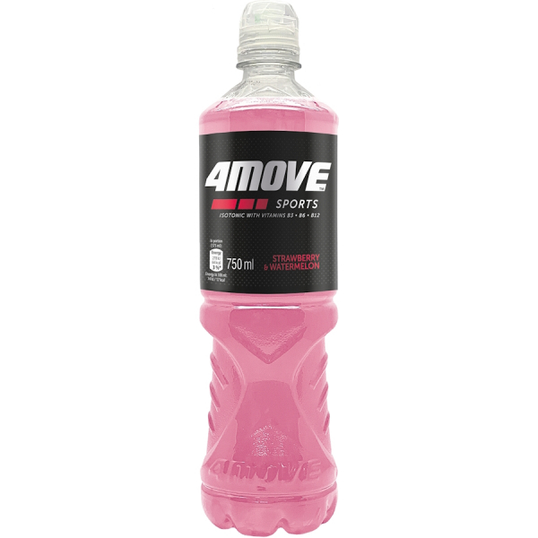 Ізотонік 4MOVE Isotonic Drink, 750 мл Полуниця-кавун