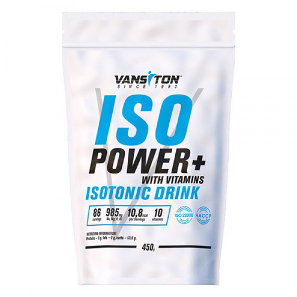 Ізотонік Vansiton Iso Power+, 450 грам Цитрус