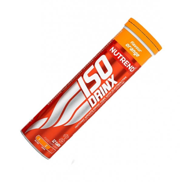 Ізотонік Nutrend IsoDrinx, 12 шипучих таблеток Апельсин