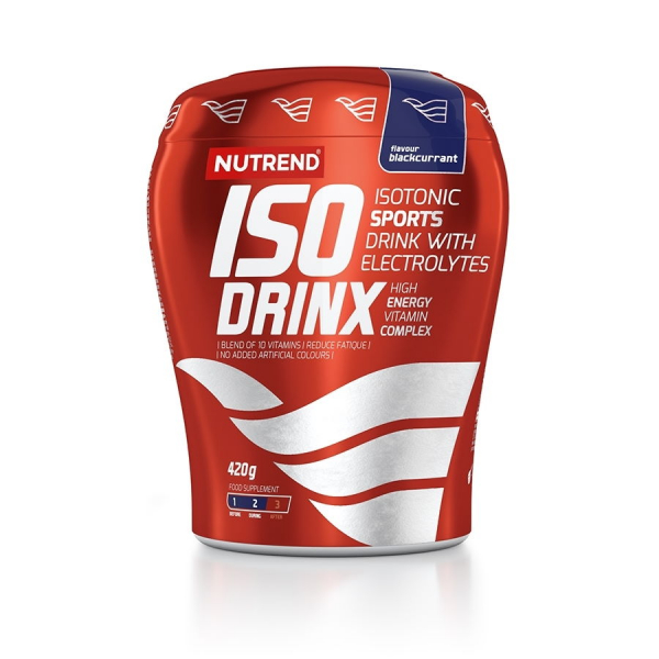 Ізотонік Nutrend IsoDrinx, 420 грам Чорна смородина