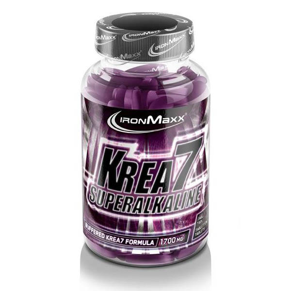 Креатин IronMaxx Krea7 Superalkaline, 90 таблеток