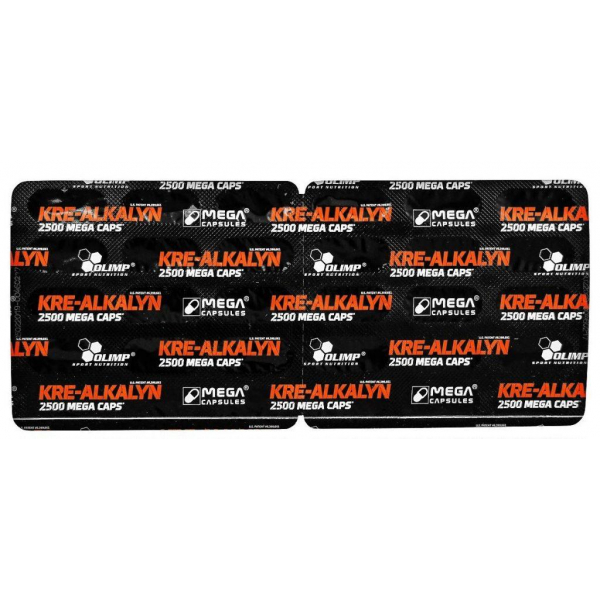 Креатин Olimp Kre-Alkalyn 2500 Mega Caps, 30 капсул
