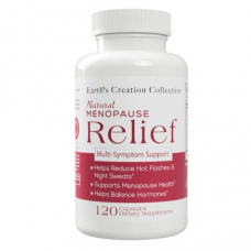 Натуральна добавка Earth's Creation Menopause Relief, 120 капсул Натуральна добавка Earth's Creation Menopause Relief, 120 капсул