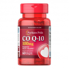 Натуральна добавка Puritan's Pride CO Q10 100 mg, 60 капсул Натуральна добавка Puritan's Pride CO Q10 100 mg, 60 капсул