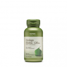 Натуральна добавка GNC Herbal Plus Ginkgo Biloba 120 mg, 100 капсул