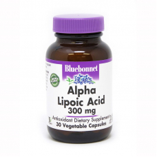 Натуральна добавка Bluebonnet Nutrition Alpha Lipoic Acid 300 mg, 30 капсул