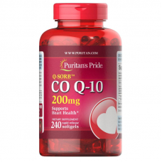 Натуральна добавка Puritan's Pride CO Q10 200 mg, 240 капсул Натуральна добавка Puritan's Pride CO Q10 200 mg, 240 капсул