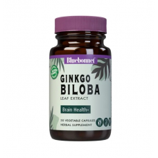 Натуральна добавка Bluebonnet Nutrition Ginkgo Biloba, 30 вегакапсул