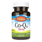 Натуральна добавка Carlson Labs CoQ10 100 mg, 90 капсул