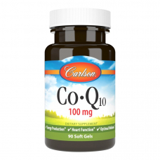 Натуральна добавка Carlson Labs CoQ10 100 mg, 90 капсул Натуральна добавка Carlson Labs CoQ10 100 mg, 90 капсул