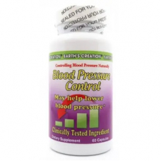 Натуральна добавка Earth‘s Creation Blood Pressure Control, 60 капсул