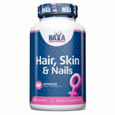 Натуральна добавка Haya Labs Hair Skin and Nails, 60 капсул Натуральна добавка Haya Labs Hair Skin and Nails, 60 капсул