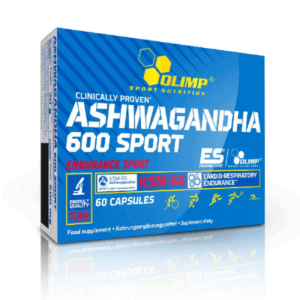Натуральна добавка Olimp Ashwagandha 600 Sport , 60 капсул