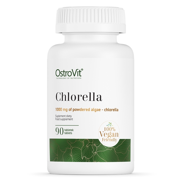 Натуральна добавка OstroVit Chlorella, 90 таблеток