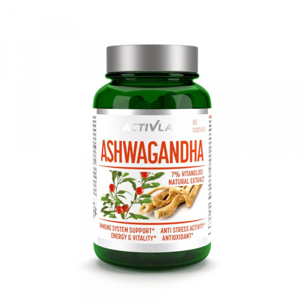 Натуральна добавка Activlab Ashwagandha, 60 капсул