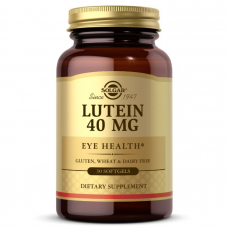 Натуральна добавка Solgar Lutein 40 mg, 30 капсул