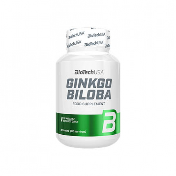Натуральна добавка BioTech Ginkgo Biloba, 90 таблеток