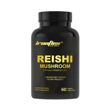 Натуральна добавка IronFlex Reishi Mushroom, 60 вегакапсул
