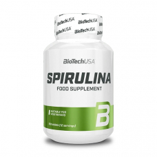 Натуральна добавка BioTech Spirulina, 100 таблеток